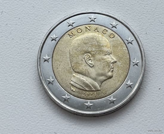 2 евро Монако 2024