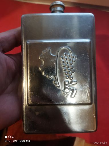 Фляга, СССР,винтаж, нержавеющая сталь,Отличная!!!под %