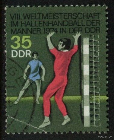 ГЕРМАНИЯ, ГДР - 1974 [Mi. 1930] Гашеная (DDR08)