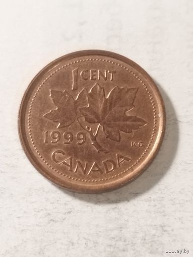 Канада 1 цент 1999