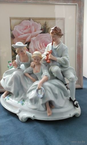 Статуэтка, фарфор, SCHAUBACH KUNST, Германия