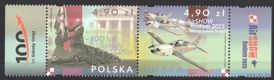 Польша 2025.  Авиация. Авиашоу  Радом. Самолёты 2 марки