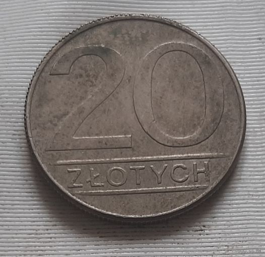 20 злотых 1987 г. Польша