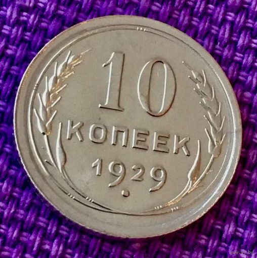 10 копеек 1929 года.