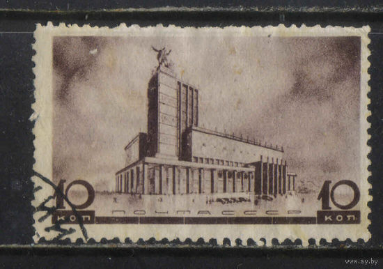 СССР 1937 Архитектура новой Москвы Театр на пл. Маяковского #462