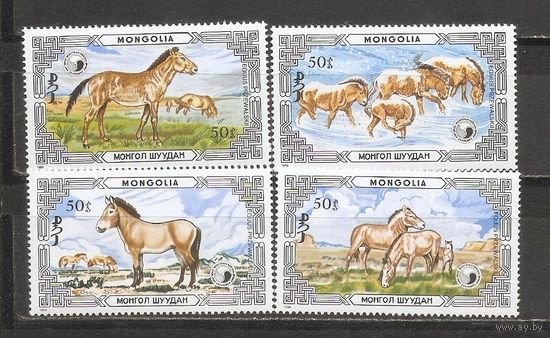 ФФ1 Монголия 1986 Лошадь