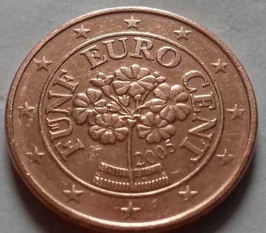 5 евроцентов, Австрия 2005 г.