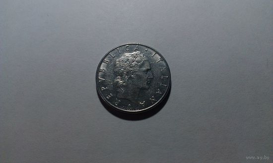 50 лир 1978R Италия КМ# 95.1 нержавеющая сталь