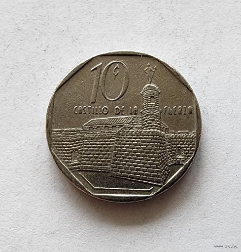 Куба 10 сентаво, 1996