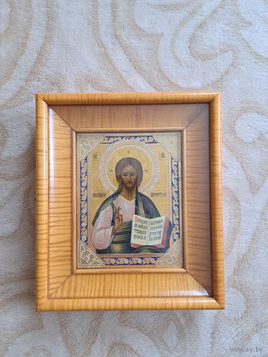 Икона Господь Вседержитель.  Палех.