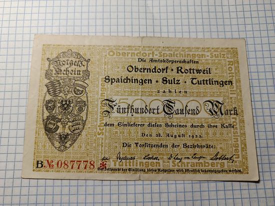 Германия 500 тысяч марок (15)