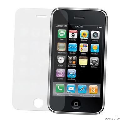 Защитная плёнка на экран LCD Apple Iphone 3G 3GS.
