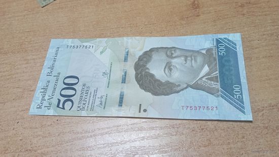 500 боливаров 23,03,2017 года Венесуэлы **75377521   (Разные даты выпуска)