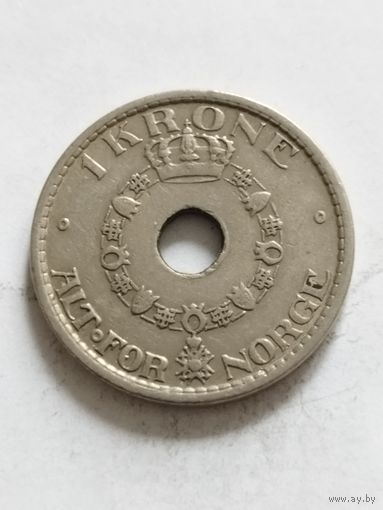Норвегия 1 крона 1949