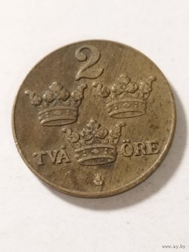 Швеция 2 оре 1938