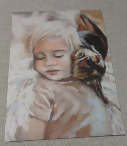 Посткроссинг. Открытка. Тираж 500 экз. Прошла почту. Марка и чёткий штемпель Калинкович.