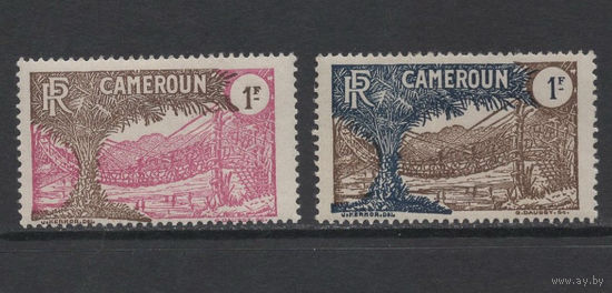 Французский Камерун 1925 Подвесной мост из лиан