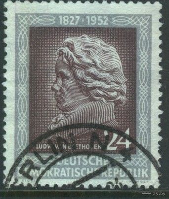 ГЕРМАНИЯ, ГДР - 1952 [Mi. 301] Гашеная (DDR02)