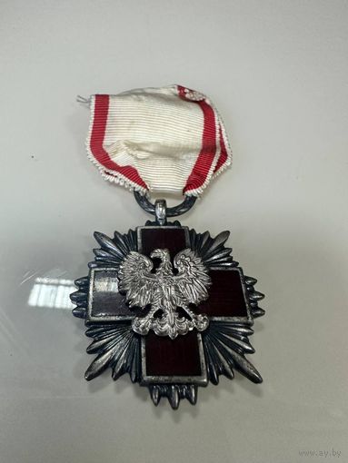 Редкий нагрудный знак медаль Польша. Много Лотов с рубля