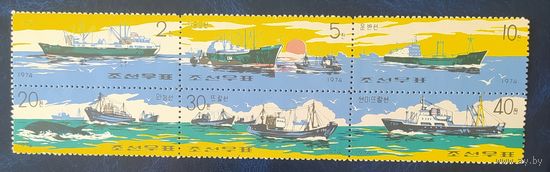 КНДР 1974 Флот.
