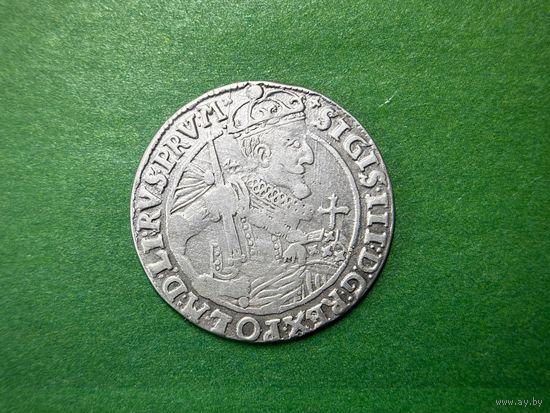 Орт 1623 Сигизмунд III Состояние!