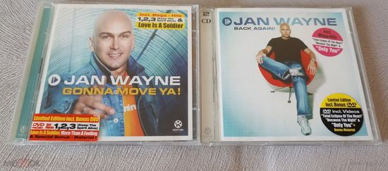 Jan Wayne – Back Again! + Gonna Move Ya! 2 x (CD+DVD)(Германия)