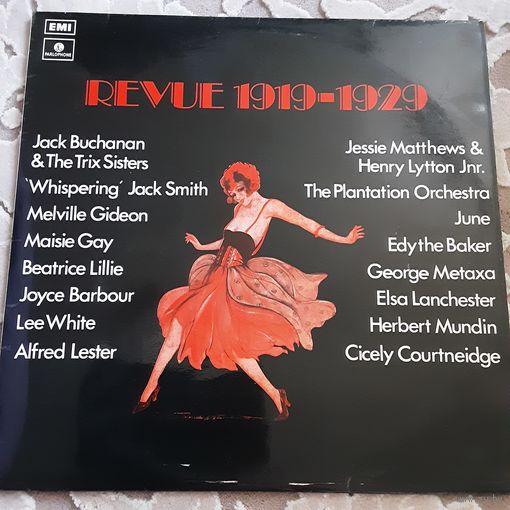 VARIOUS ARTISTS - 1972 - REVUE 1919-1929 ORIGINAL ARTISTS (UK) LP