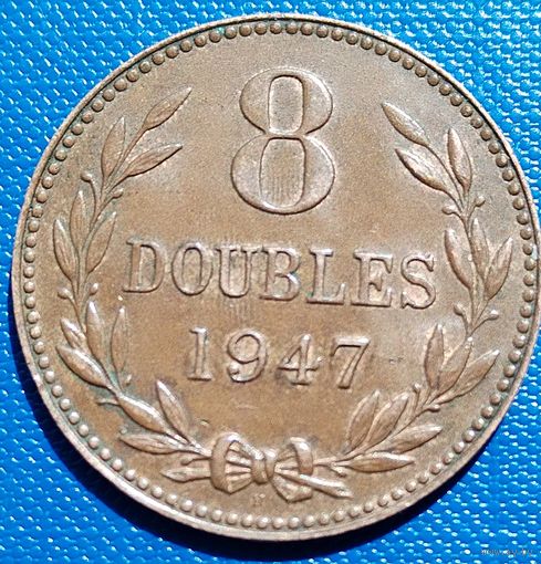 Гернси 8 дублей 1947 г.