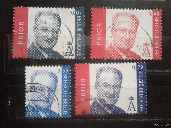 Бельгия 2002 Король Альберт 2 Полная серия
