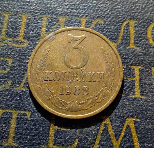 3 копейки 1988 СССР #01