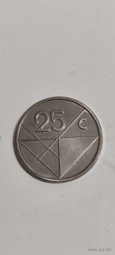 Аруба 25 цент 2012