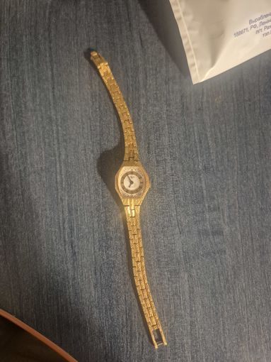 Часы луч. Позолота au