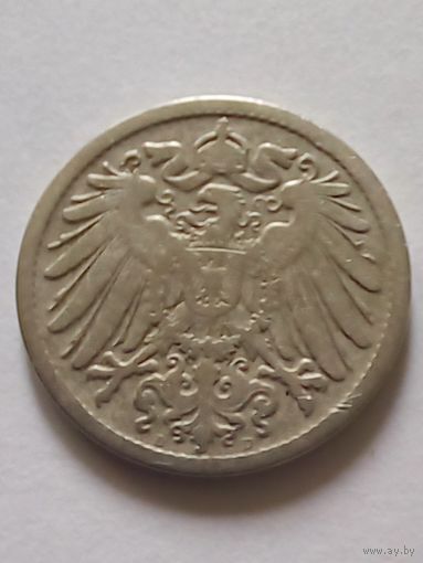 Германия 10 пфеннигов 1899 D