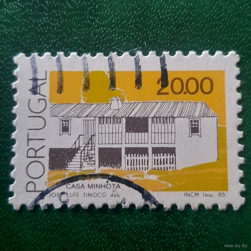 Португалия 1985. Архитектура. Casa Minhota