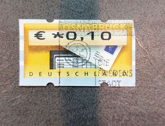 Германия 2002. Автоматные марки