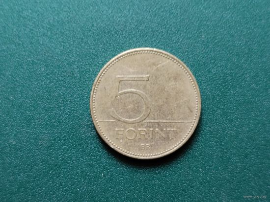 5 форинтов Венгрия.