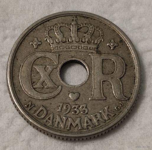 Дания 10 эре, 1933 (14-11-78)