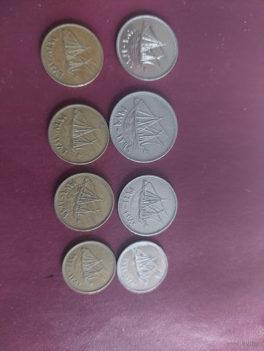Лот монет кувейта