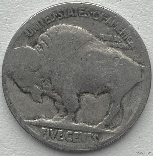 США 5 центов 1913 - 1938 гг. Бизон