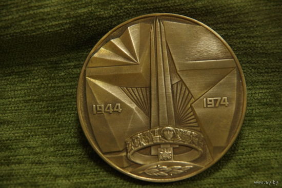 Медаль настольная 7 см ( тяжелая )