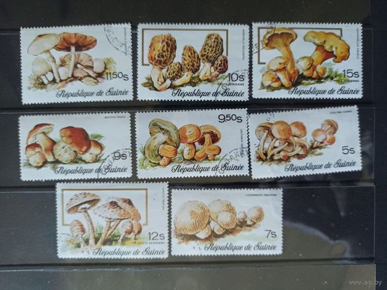 Гвинея. 1977. Грибы