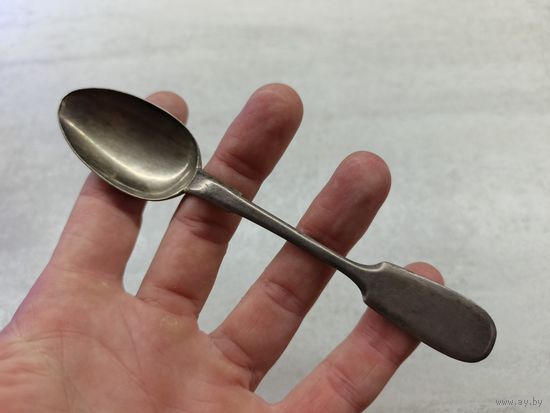 Чайная ложка 84. Состояние! Не чищена! С 1 рубля!