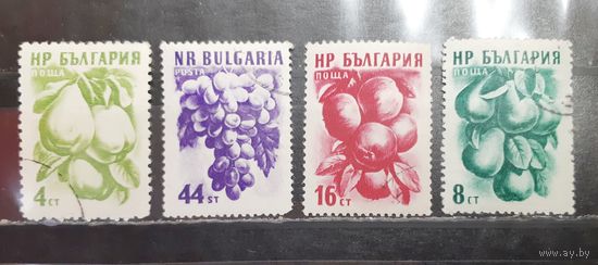 Болгария. Флора. Фрукты. Ягоды (1582)