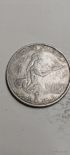 Тунис 1 динар 1983