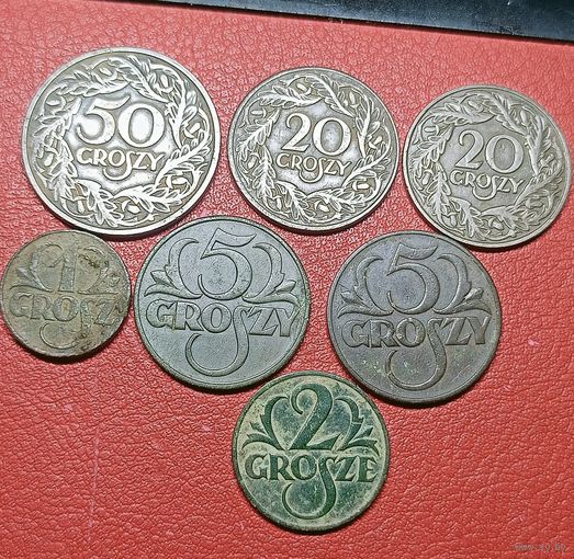 Лот довоенной Польши,с рубля!