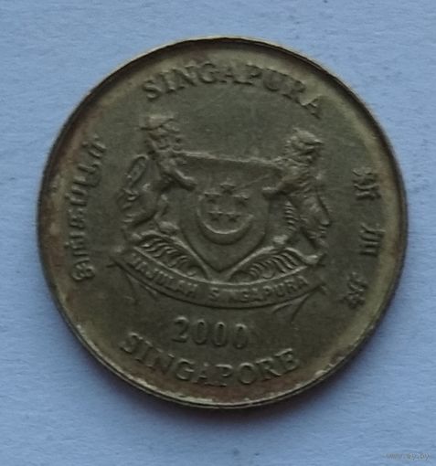 Сингапур 5 центов 2000 г.