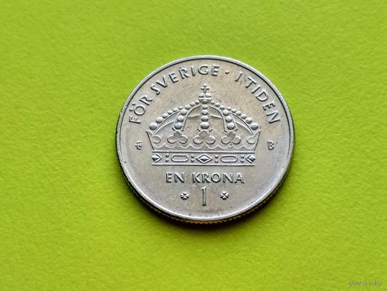 Швеция. 1 крона 2002.