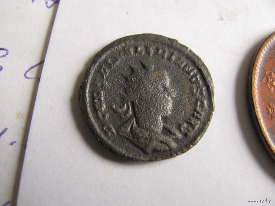 Лот.30 антониниан с 1р. без резерва для истинных ценителей .