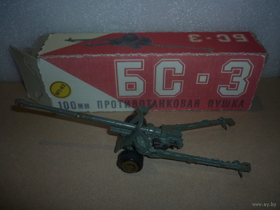 100-мм Противотанковая пушка БС-3. СССР. Металл. 1:43
