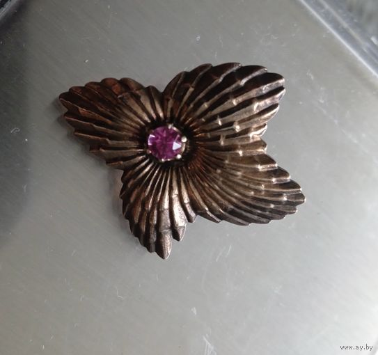 Серебряная серьга. Харьковский ювелирный завод. СССР.